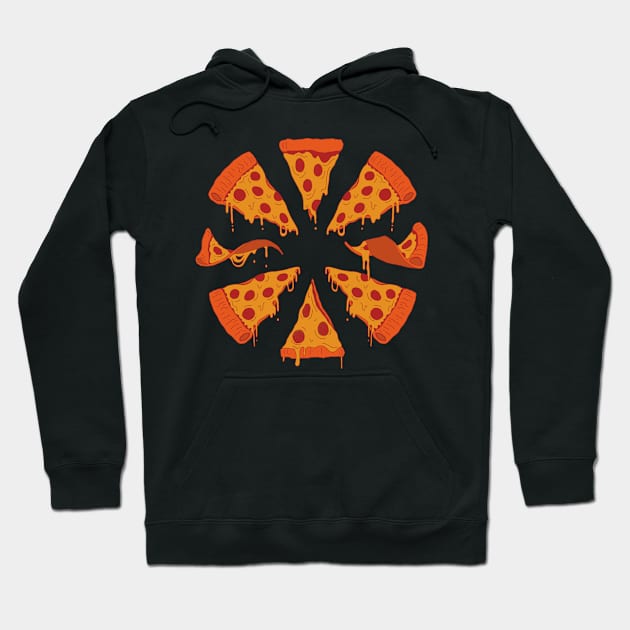 Floating Pizza Hoodie by Great Big Store